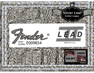 Fender Lead 11 Guitar Decal 97s